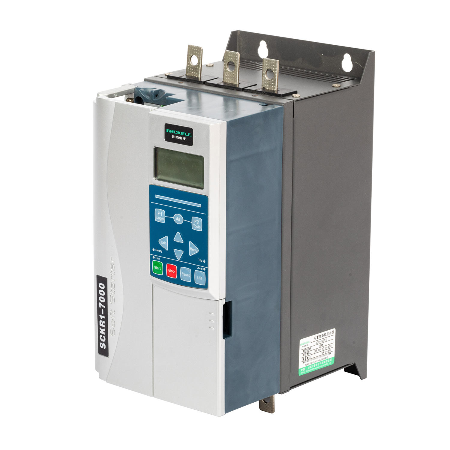 Factory Supply Industrial Electrical Equipment AC Motor Soft Starter 110A 380V 660V 50hz 3 Phase 55kw Logo LCD Fan 2 Years IP20