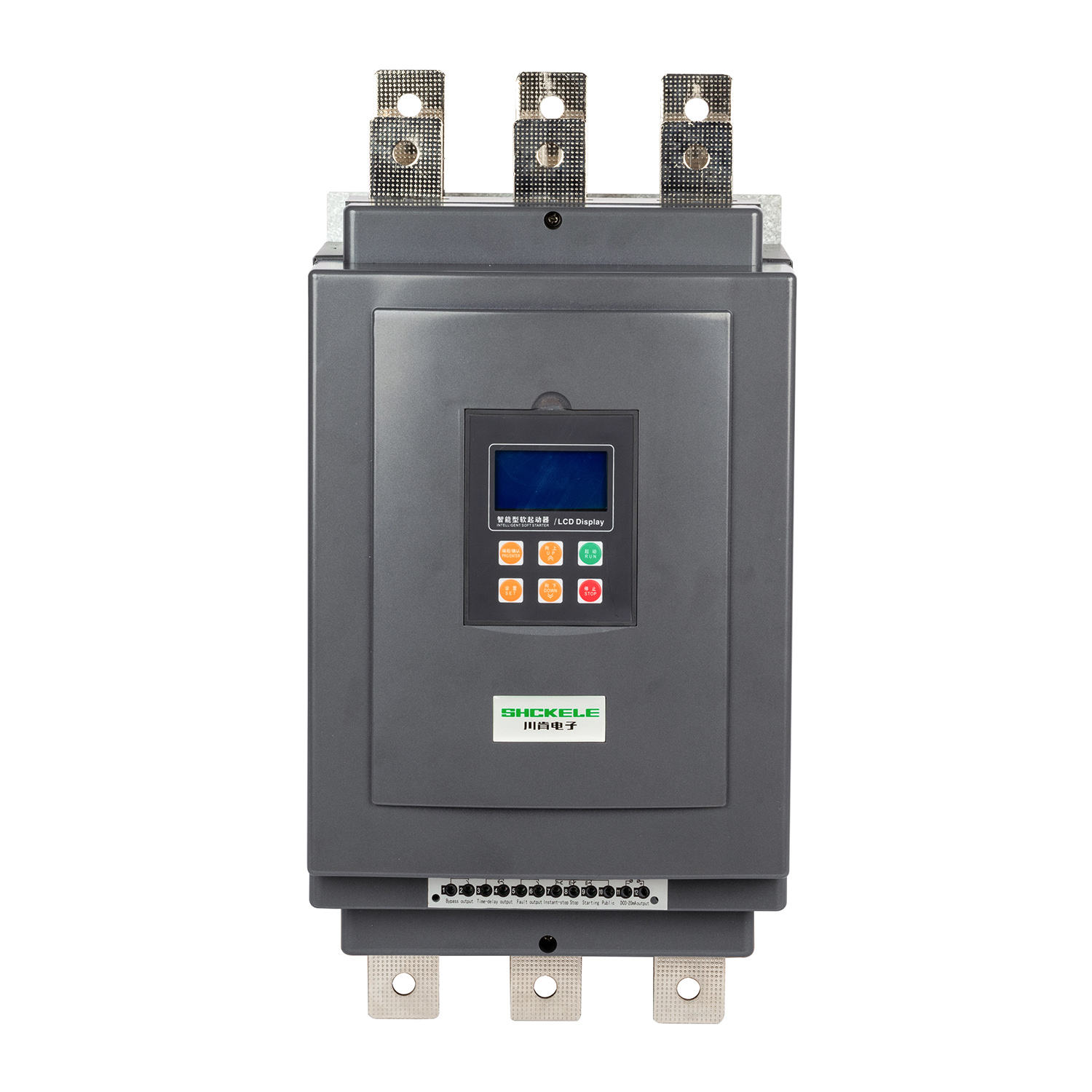 China 12 Years Factory Motor Soft Starter 75KW 380V Motor Soft Starter with Bypass 3 Phase OVerload Type 50Hz/60Hz AC Motor