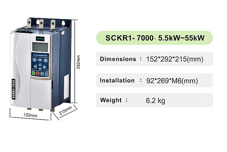 High Quality Discount Price 7.5KW Softstarter air Compressor Asynchronous Motor 5.5KW11KW22KW45KW Soft Starter