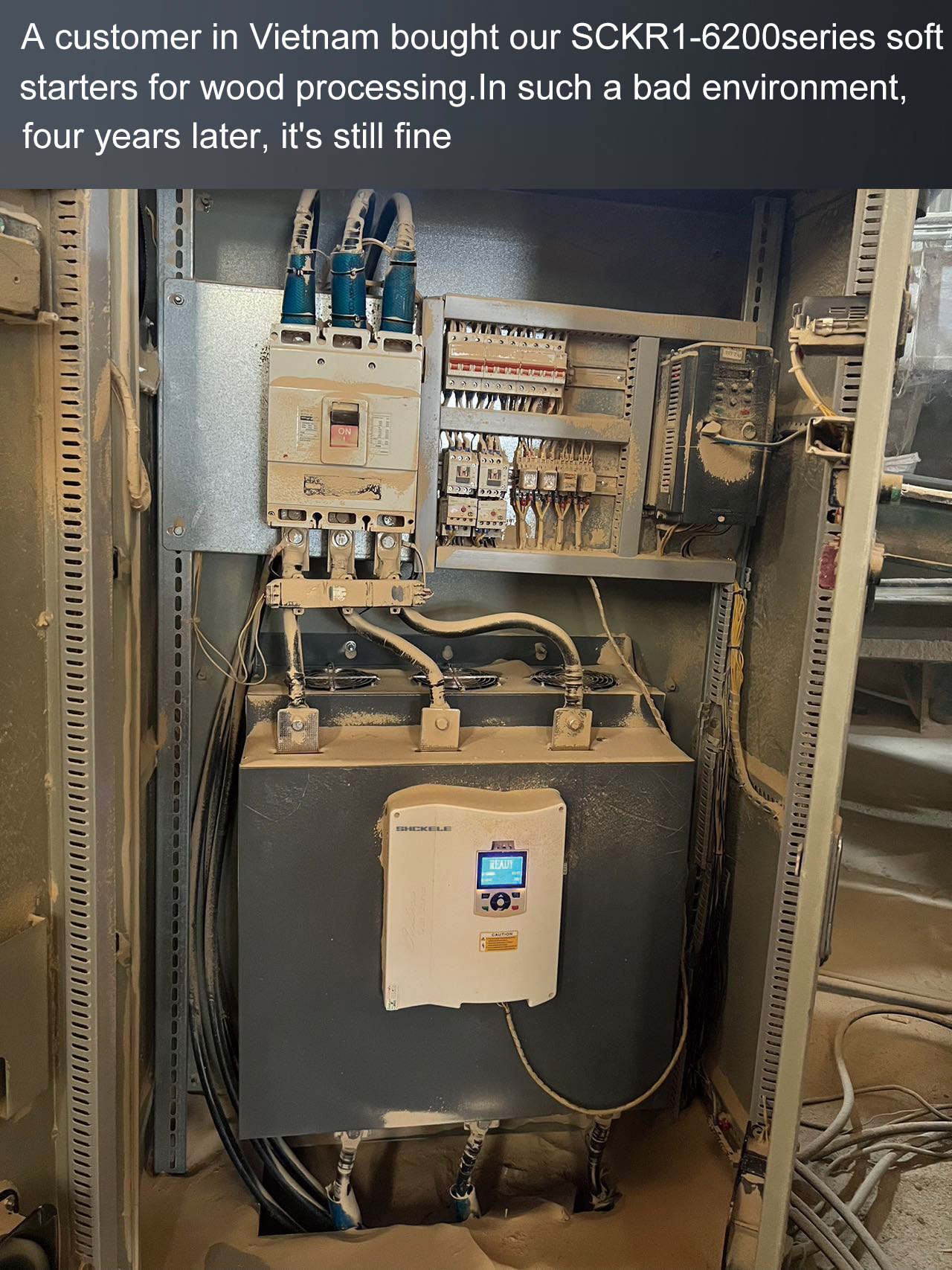 Manufacturer Soft Start Built in Bypass Soft Starter 380V 3 Phase 15KW for Metallurgical Industry Russian Language