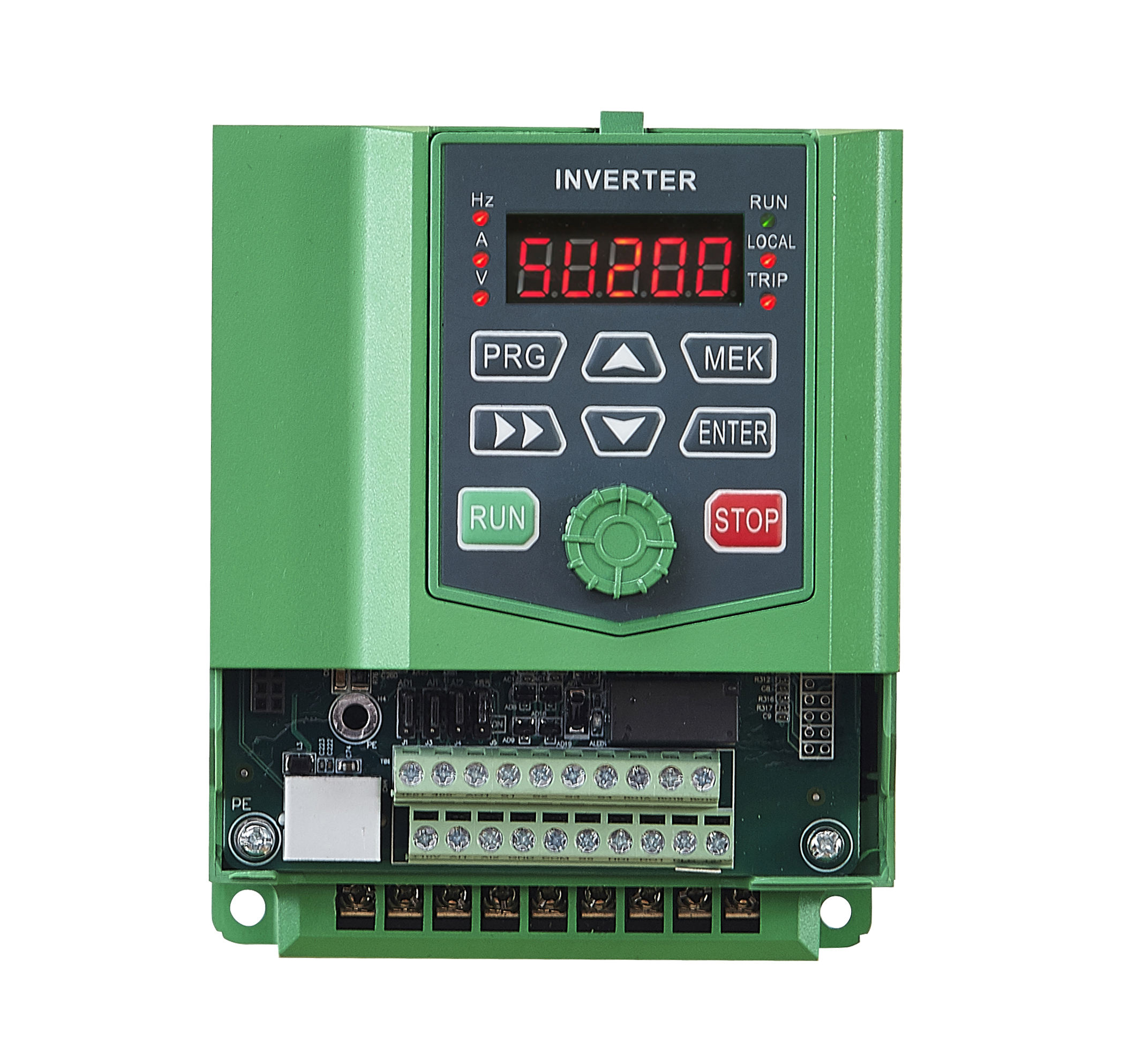 WCE 0.75KW~4KW 220V/380V 3 Phase VFD 220V Single Phase to 3 Phase 220V Frequency Inverter for Heat Pump