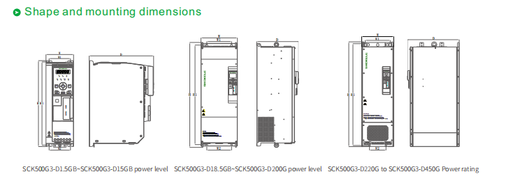 WCE Three Phase Rotary Frequency Converter 380V Electronic Frequency Inverter 2.2KW for Pump
