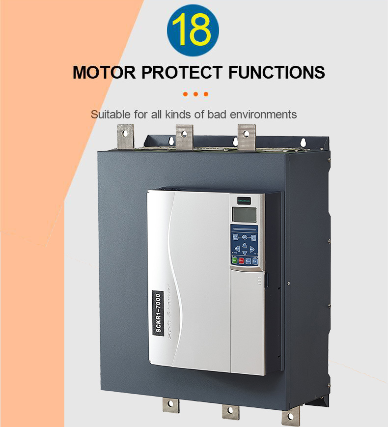 220V/380V/660V Arabic Language 180HP Soft Starter 132KW 3 Phase AC Asynchronous Motor with Ball Grinding Mill