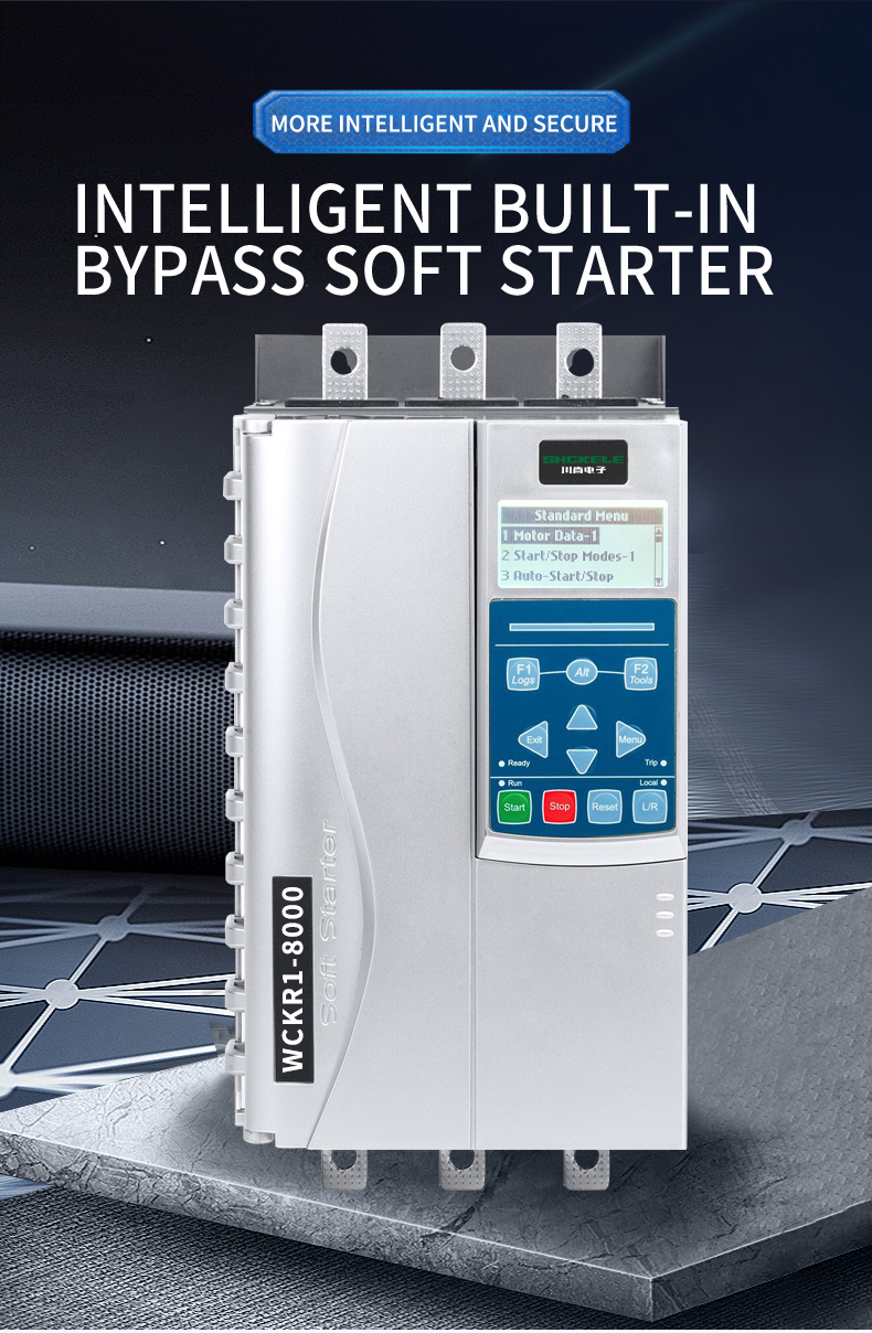 Manufacturer Built in Bypass Soft Starter 50Hz 60Hz 11KW~250KW