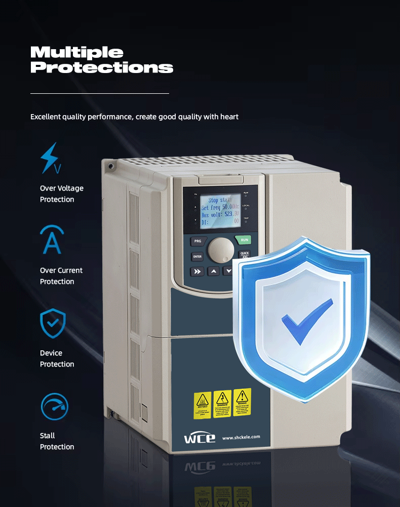 Top Factory VFD 3 Phase 220V 380V 690V 18.5KW 25HP 0 to 400HZ AC Drive Frequency Inverter for AC Motor