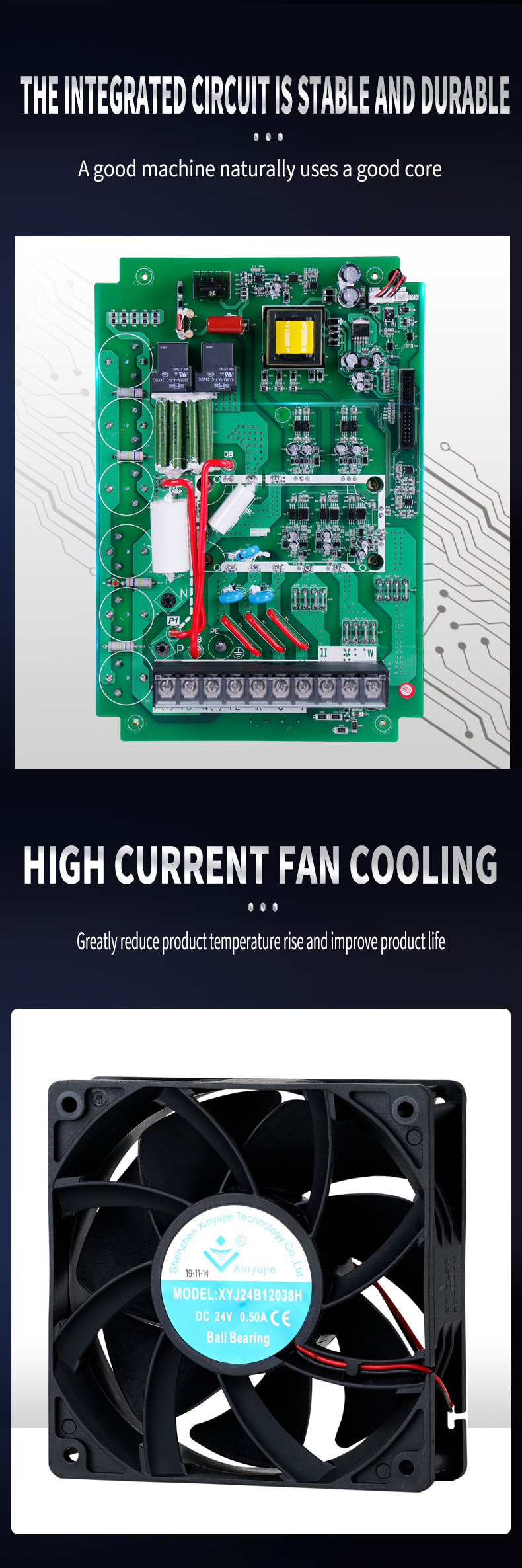 220KW 3 Phase 380V China VFD Three Phase Frequency Converter Motor Drive