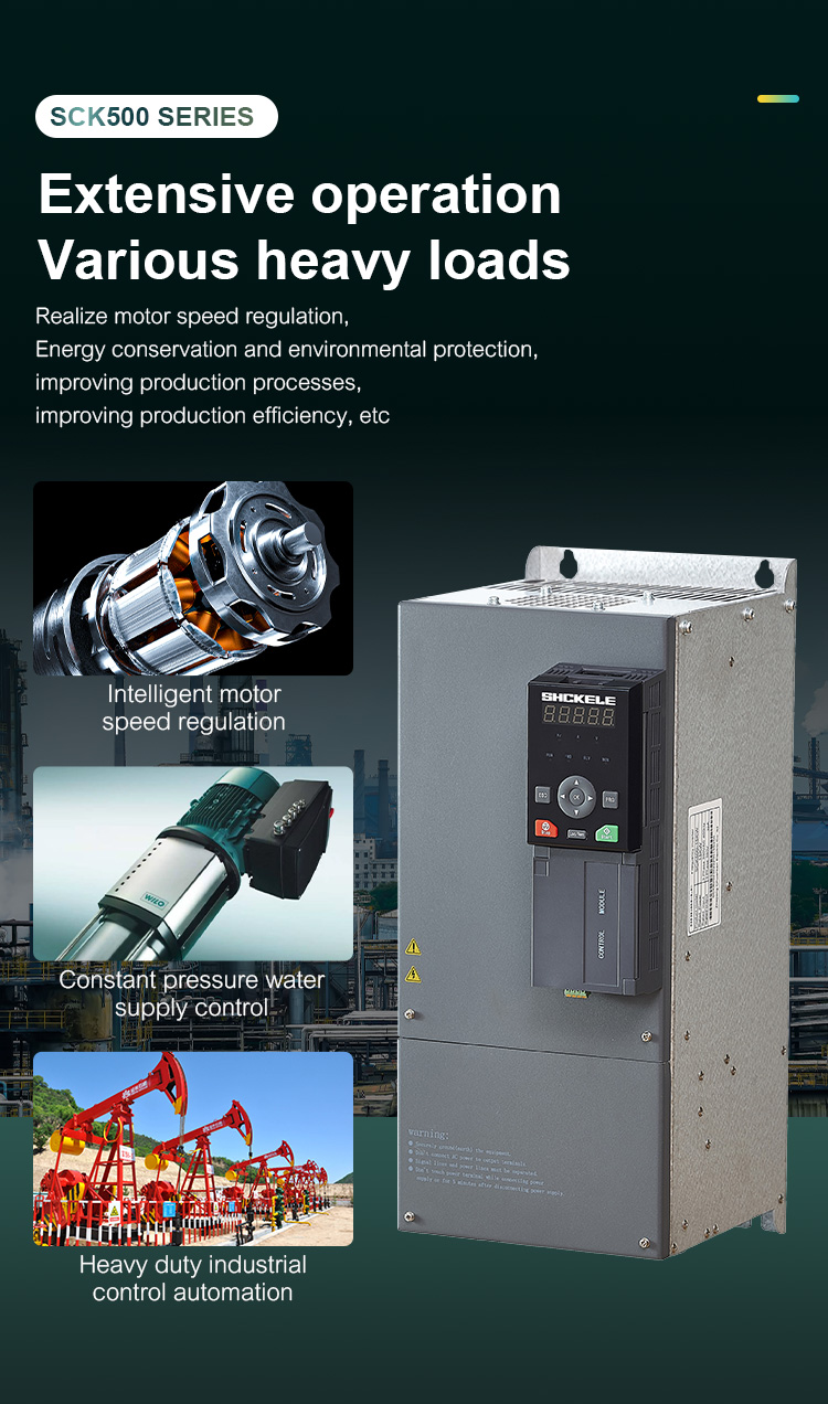 High Performance VFD Inverter 1.5KW 2.2KW 7.5KW 11KW 3 Phase 220V 380V AC Motor VFD Manufacture