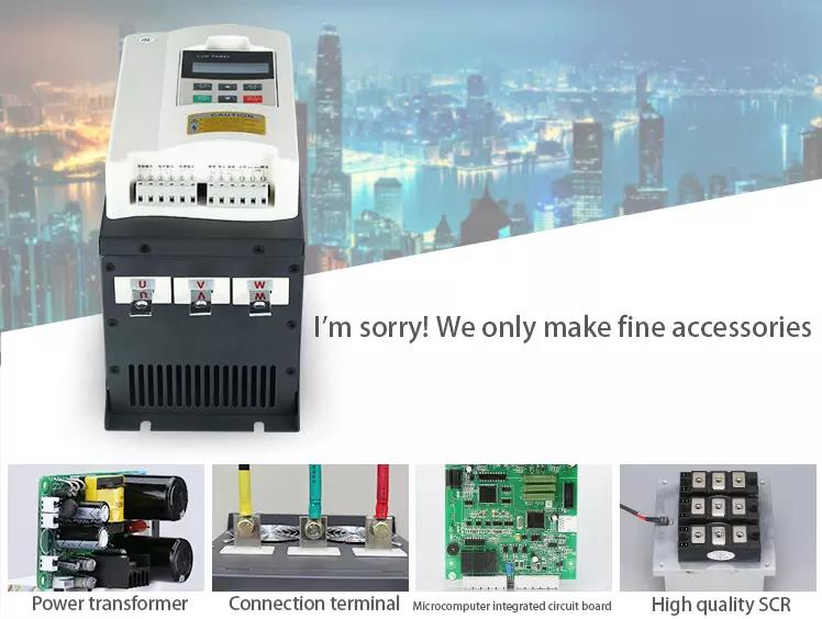 China Suppliers Three Phase 380v 280w 50hz/60hz Ac Motor Soft Starter for Ac Motor Soft Starter Panel