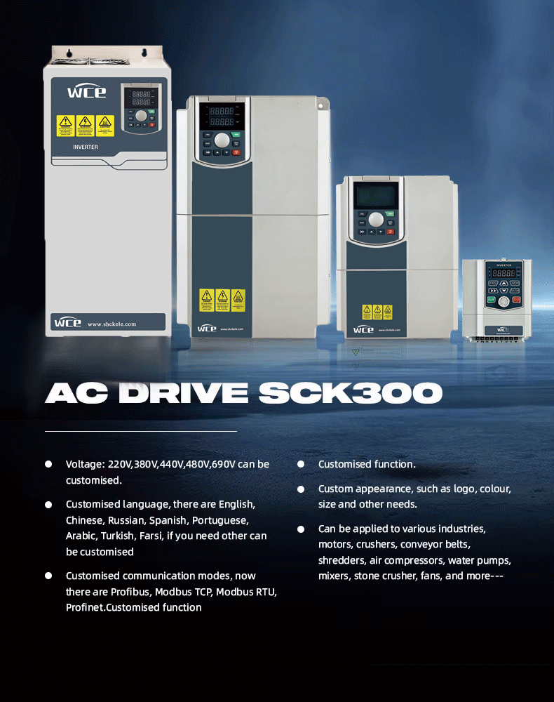 Top Factory VFD 3 Phase 220V 380V 690V 18.5KW 25HP 0 to 400HZ AC Drive Frequency Inverter for AC Motor