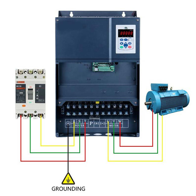 China 12 Years Factory 450KW 415V VFD 50Hz/60Hz Frequency Shift InVerter Variable Frequency DriVe Water Pump