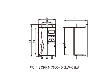 50HP Motor With 37KW 220V/380V/440V/660V 3 Phase 50Hz/60Hz Smart Soft Starter With Current Ramp Control for Centrifugal Pump