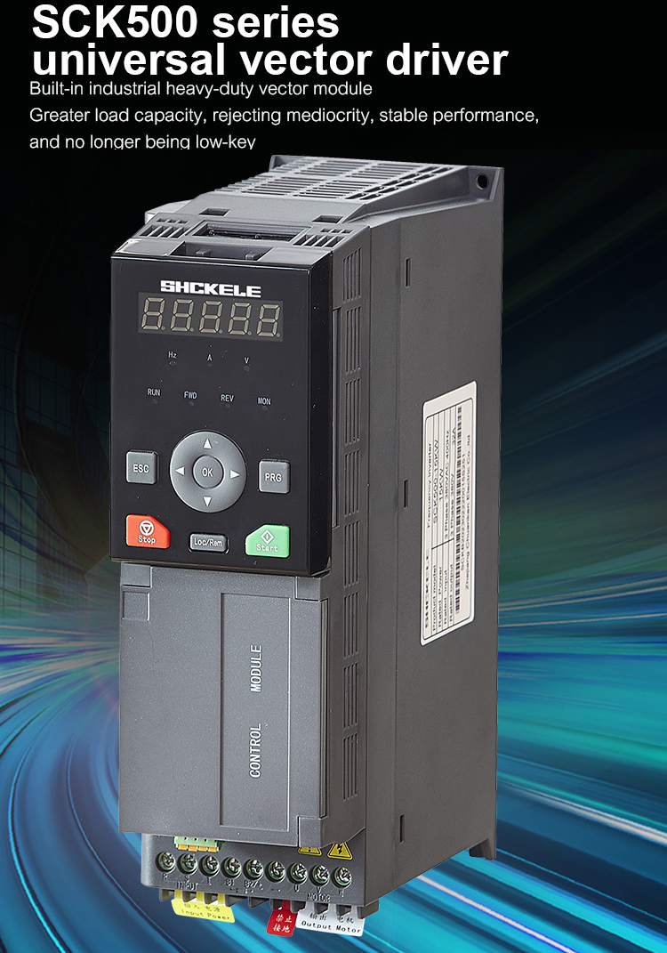 WCE Three Phase Rotary Frequency Converter 380V Electronic Frequency Inverter 2.2KW for Pump
