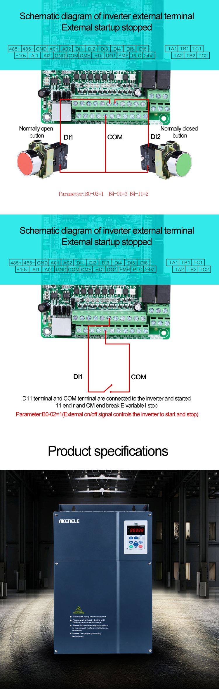 China Suppliers Frequency ConVerter 220 V 50hz to 110 V 60hz Board InVerter Low Frequency 160KW VFD Customer Display 160KW